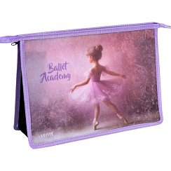 Папка для тетрадей А4, "deVENTE. Ballet Acade" A4 (33x23x10 см) с текстил. расшир. на молнии 8056544