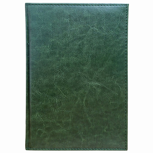 Ежедневник А5 полудат.AST-06  прошит.зеленый