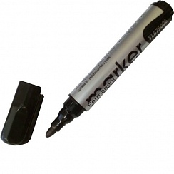 Маркер перманен.  Yalong черный YL875006