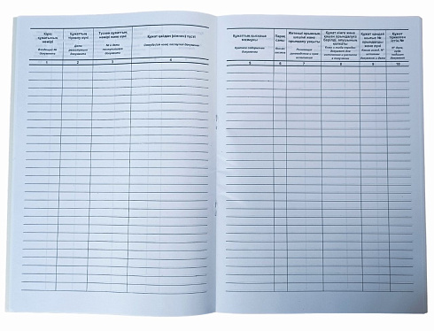 Журнал регистрации входящей корреспонденции