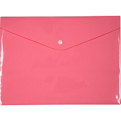 Папка-конверт на кнопке А4, "deVENTE. Pastel"A4 (330x235 мм)180 мкм, непрозр пастель розовая 3079325