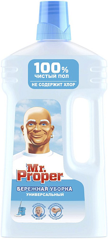 Средство моющее для уборки помещений Mr.Proper жидк. 1000 мл Бережная уборка
