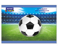 Альбом д/рис. 40л. на спирали, М-16581