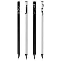 Карандаш черног. Berlingo "Riddle" HB, черное дерево, круглый, заточ. ассорти BP01165