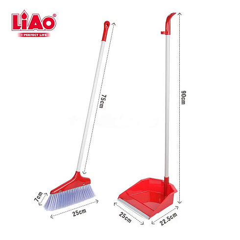 Щетка с длинной ручкой + совок С130020