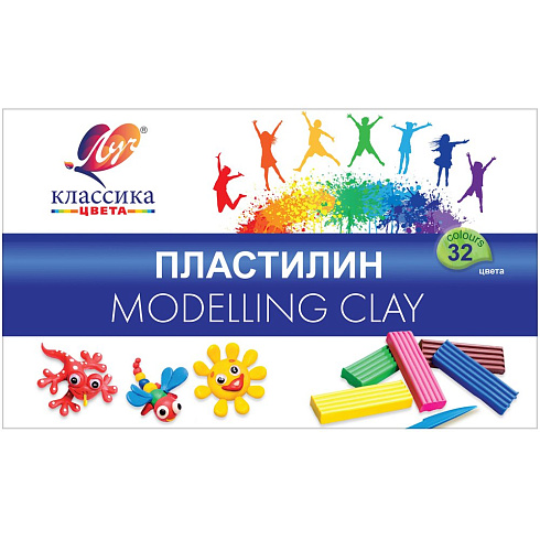 Пластилин "Классика"("Луч") 32 цвета 31С 2065-08