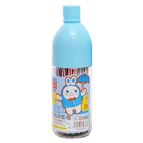 Фломастеры 36 цв. 988-36 бутылочка