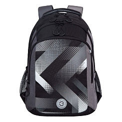 Рюкзак GRIZZLY RВ-352-2 серый-черный