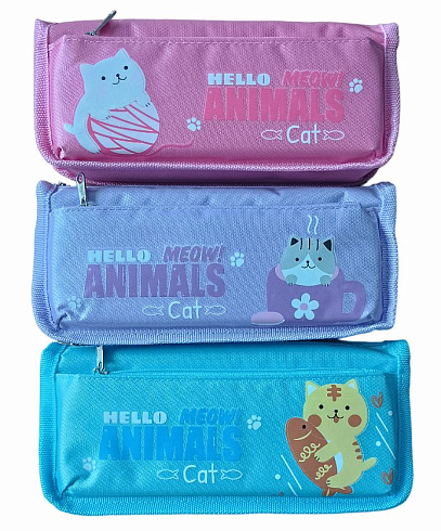 Пенал SY-7101 котики
