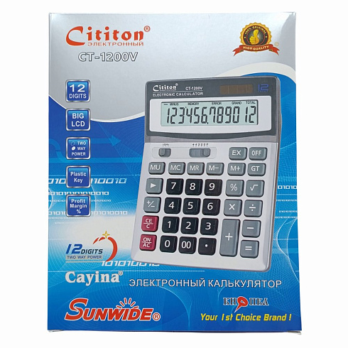 Калькулятор Cititon 1200