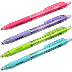 Автокарандаш Deli "Neonup" 0,5 мм, круглый корпус с ластиком, ассорти арт.044-U600N-05