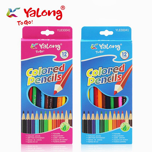 Карандаши 12 цв YL830041-12