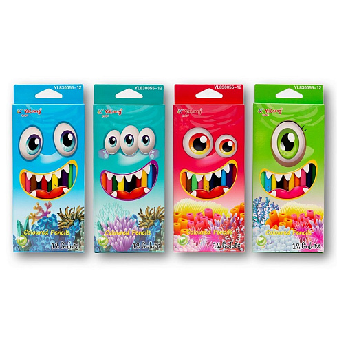 Карандаши 12 цв YL830055-12