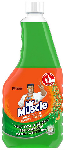 Средство для мытья окон  Мистер Мускул ЗАПАСКА