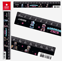 Линейка 16см пластиковая "deVENTE. Korokoro"" 5091520