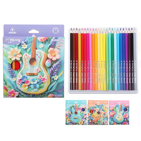 Карандаши 24 цв YL241009-24