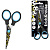 Ножницы детские ErichKrause Junior Decor Sport DNA, 13см, с принтом на лезв. 60490