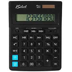 Калькулятор настольный 12  разряд.,черный Deli UM777