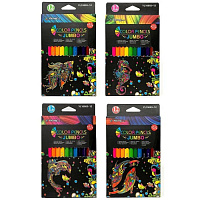 Карандаши 12 цв YL10003-12 JUMBO