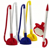 Ручка на подставке настольная Арт.STP866/BU, 709