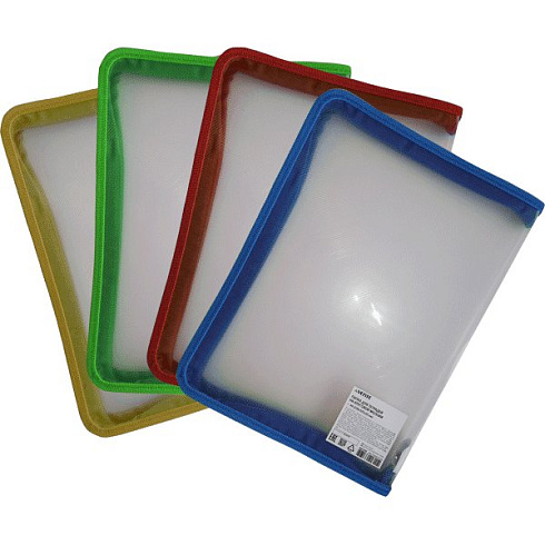 Папка для тетрадей В5 "deVENTE" на круг. молнии (200x245x20 мм) ассорти 8053999