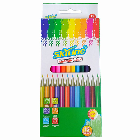 Карандаши 12 цв 3391, SK-PS004-12, 2022-12