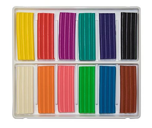 Пластилин "Мини" ZOO ("Луч") 12 цв. 29С 1722-08