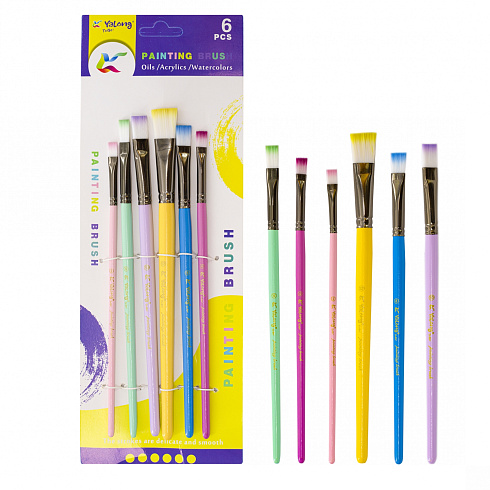 Кисть  набор  "Yalong" YL213713-1