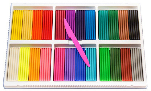 Пластилин "Классика"("Луч") 24 цвета 28С 1642-08