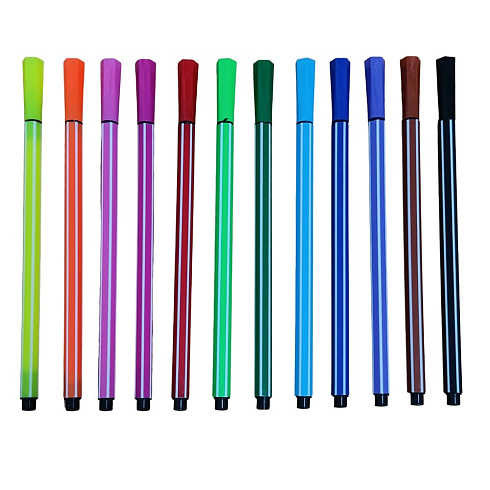 Фломастеры 12 цв. 669-12