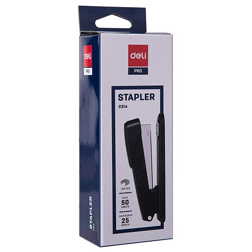 Степлер Deli №24/6 арт.0314 50л