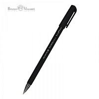 Ручка "BV" шар. 0,5мм "SLIMWRITE BLACK" синяя 20-0009