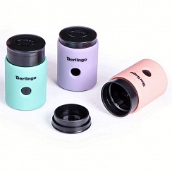 Точилка пластиковая Berlingo "Instinct", с контейнером, 1 отверстие, ассорти, дисплей-бокс BBp_15026