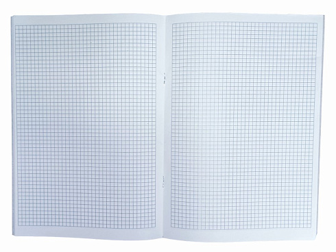 Канц-ая книга А4 50 л. Клетка мягк.бел.обл. ANEL