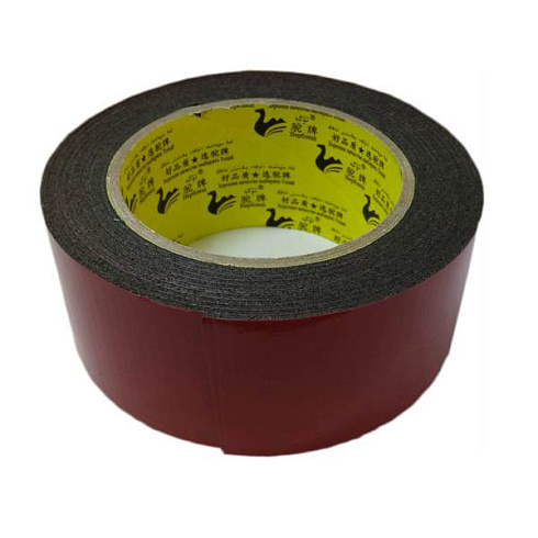 Скотч двухсторонний красный 45 мм. (45ШТ)