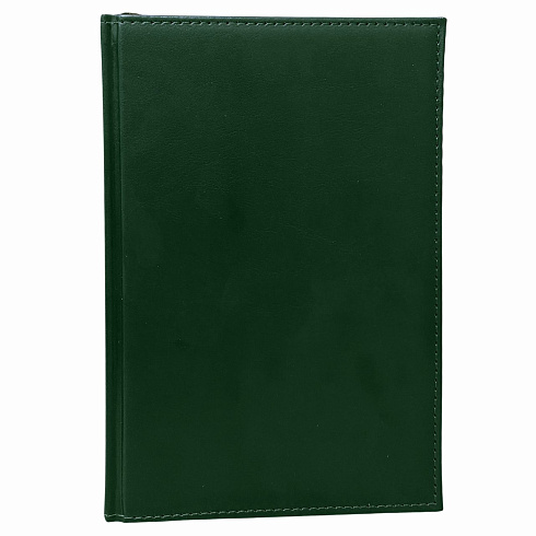 Ежедневник А5 полудат.лин.зеленый, золот.срез KZ, арт.JN-A5-2G