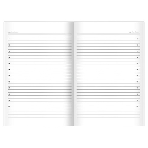 Ежедневник недатир., 136л, А5 ЛАЙТ BG "Орхидея" глян.лам. ЕН5и136_лг 12397