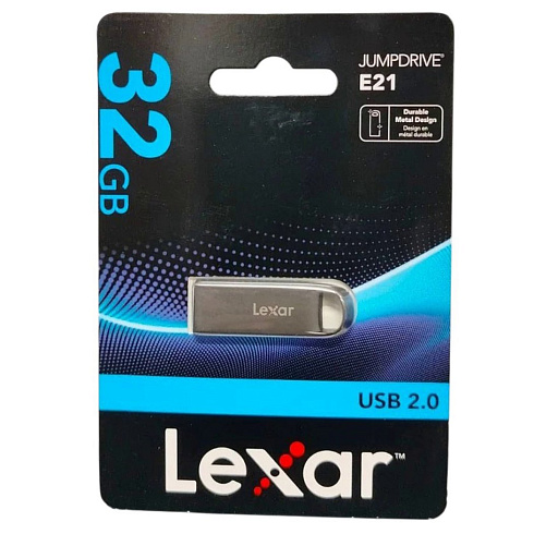 USB-накопитель, Lexar. E21. LJDE021032G-BNQNG. 32GB. USB 2.0