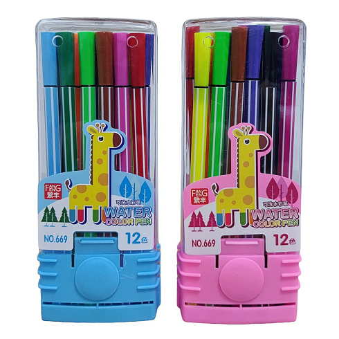 Фломастеры 12 цв. 669-12