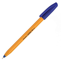 Ручка шарик. Luxor "InkGlide ICY " синяя, 0,7 мм, Orange (50шт уп.), арт.18102F/50