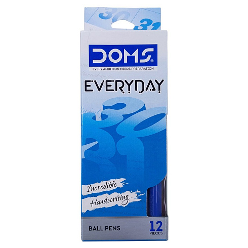 Ручка шариковая Don Blitz синяя (12 шт. в уп) D3411