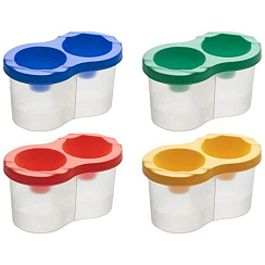 Стакан непроливайка двойной Гамма, ассорти, 10122026