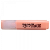 Текстовыделитель Yalong YL215006 пастель оранжевый