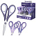 Ножницы ErichKrause Endeavor Lavender, 16 см, ассорти 56926 (24шт в дисп.)