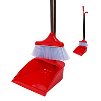 Щетка с длинной ручкой с совком С130024