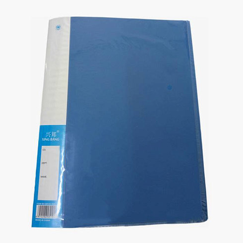 Папка со скоросшивателем без кармана арт.XB103АВ микс