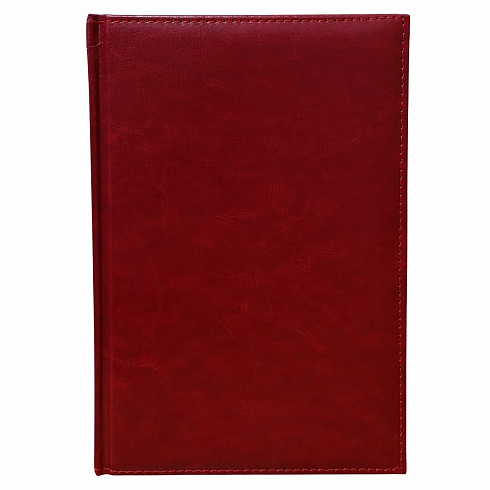 Ежедневник А5 полудат.лин.бордо, золот.срез KZ, арт.JN-A5-2G