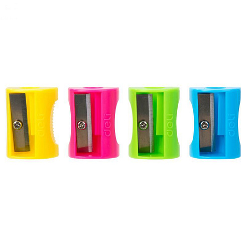 Точилка пластиковая Deli, 1 лезвие арт.0531