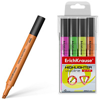 Текстовыделители  набор  4 цв. ErichKrause Visioline V-17 Neon 56704