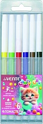 Фломастеры  6цв deVENTE Candy Cat невент. колп. 5080415
